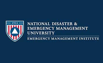 Image for the National Disaster & Emergency Management University and logo